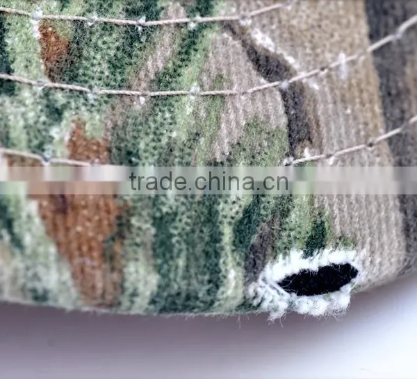 Washed Camouflage Cap,embroidered High Quality Cap photo-3