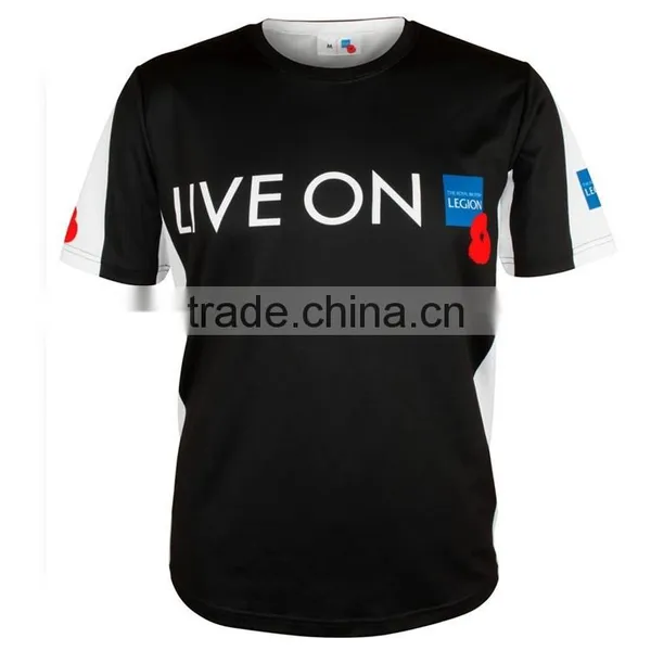 Dry Fit and High Quality Sublimation Print Running t Shirt photo-4
