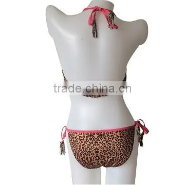 Top Quality Purple Shivering Printing Sexy Women Bikini Swimwear photo-4