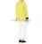 Wholesale Double Breast Lady Korean Yellow Winter Warm Overcoat Jacket photo-2