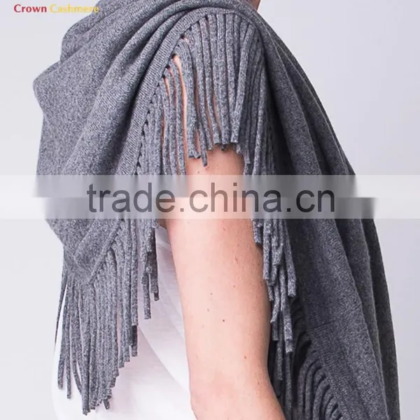 Women Fashion Knit Poncho Wool Poncho Wholesale photo-5