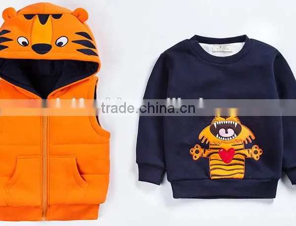 Wholesale Manufacture Children Kids Clothing Girls 3 Pieces Winter Clothes Sets photo-3