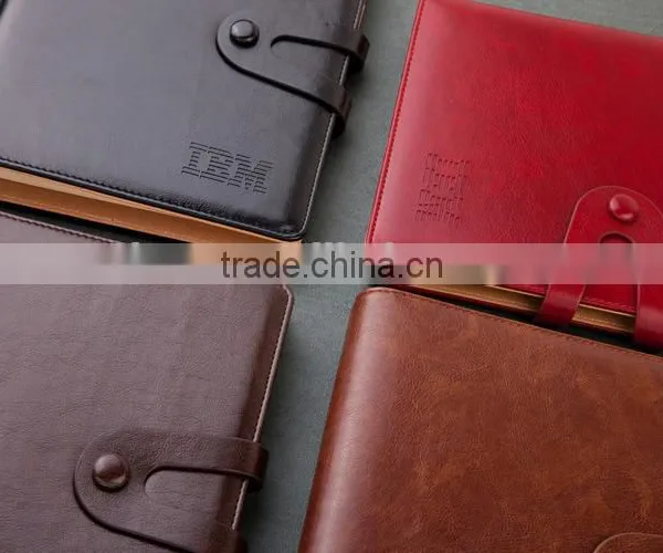 25K PU Leather Planner With Metal Buckle Custom Business Organizer Agenda Emboss/gold Stamp Logo photo-6