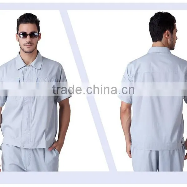 Popular Summer Factory Poly Cotton Twill Fabric Work Uniform photo-2