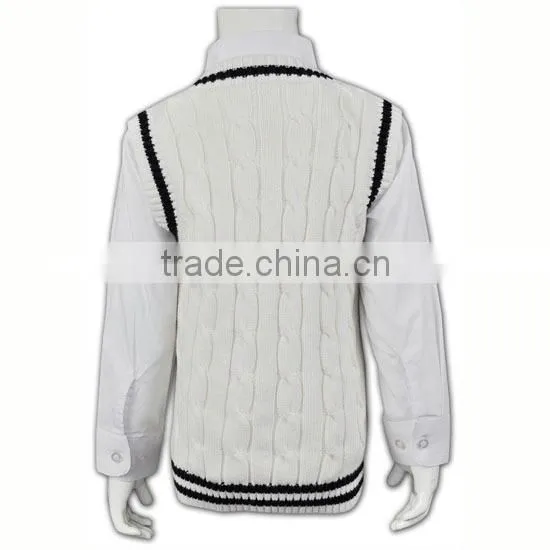 Warmer Cardigan Knit For Children School Uniform photo-4