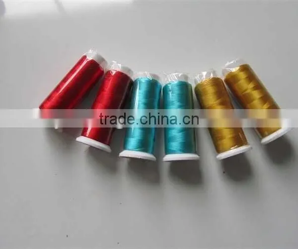 100% Polyester High Tenacity Embroidery Thread photo-2
