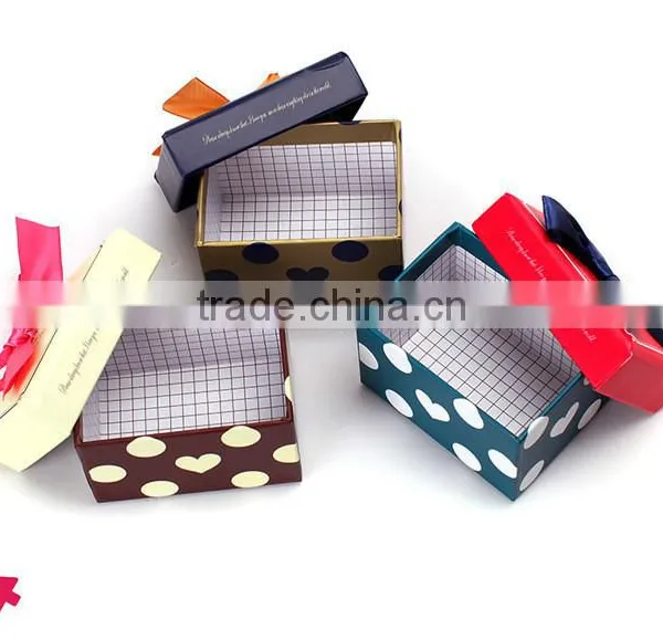 2015 Caja de Regalo China Manufacturer Luxury Promotional Paper Gift Box for Packaging photo-5