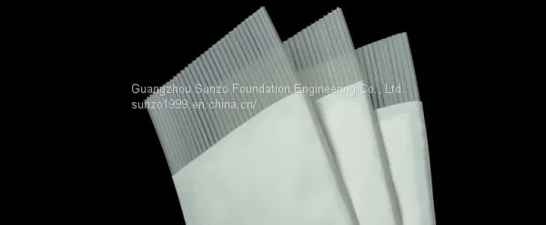 Plastic Vertical Drain for Dewatering Consolidation， PVD Wick Drains photo-3