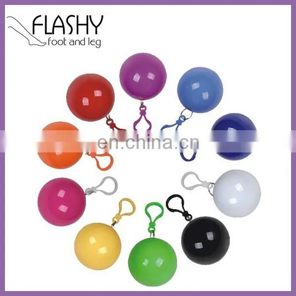 Keychain Poncho In Ball Disposable Poncho Ball photo-2