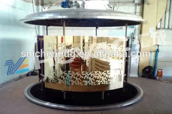 Decorative Stainless Steel Sheet&pipe Vacuum Coating Machine/black Gold Stainless Steel Plate Pvd Coating Machine/vacuum Coater (HCVAC) photo-4