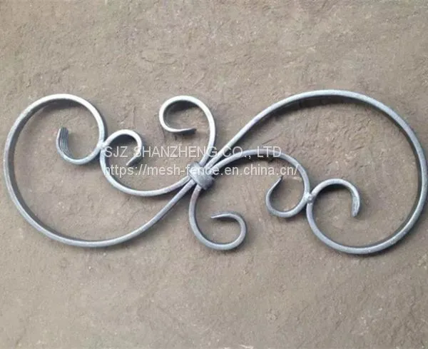 Wrought Iron Ornaments/ Wrought Iron Elements/ Wrought Iron Spearhead photo-2