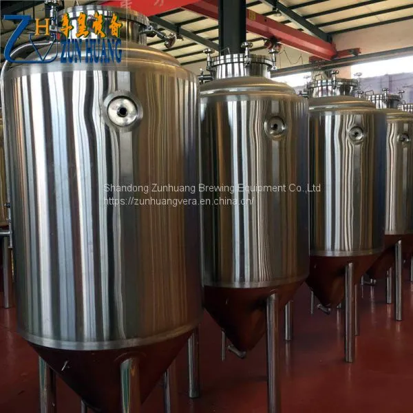 Hot Sale Beer Fermentation Tanks With Cooling Jacket 500 Liter Fermenters photo-5