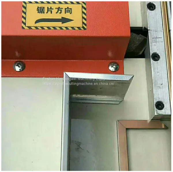 Aluminium Door and Window Equipment Decorative Strip Cutting Machine photo-4