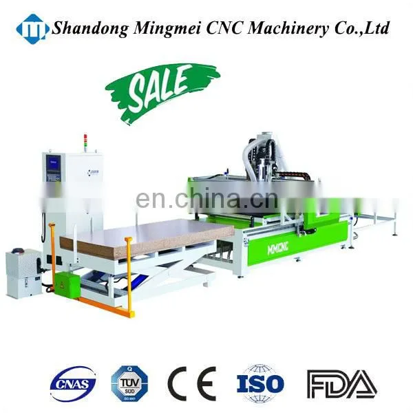 Macedonia Funiture Kitchens,wardrobes and Also and Sofas up and Down Loading Cnc Router Vertical Cnc Boring Wood Cutting Machine photo-4