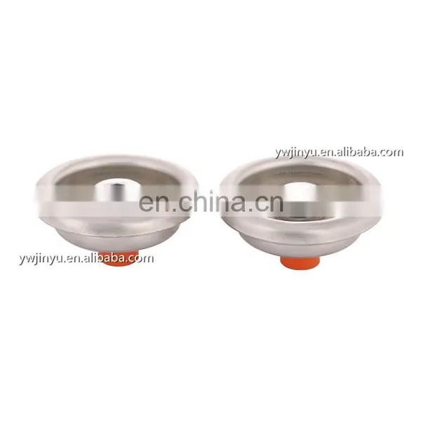 Self-sealing 1 Inch Butane Gas Cartridge Valve Refrigerant Valve for 2 Piece Aerosol Can