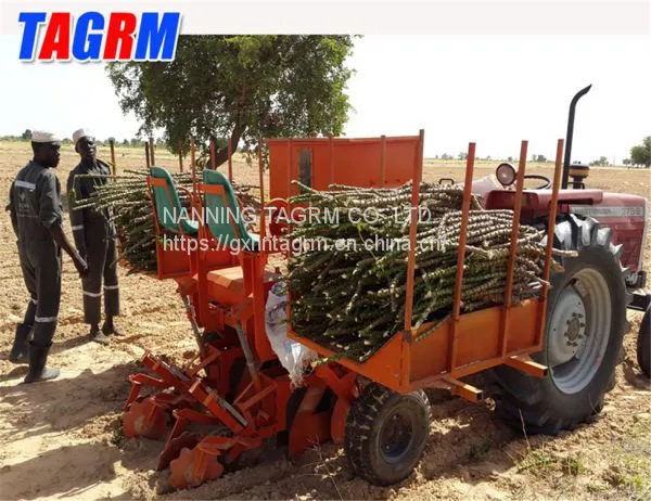 Good working effect 2amsu cassava seeds planting machine / cassava sowing machine in Africa