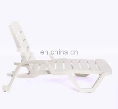 0 Sun Chair Body Outdoor Furniture Plastic Leisure Bench Folding Beach Luxurious Lounge Chair photo-4