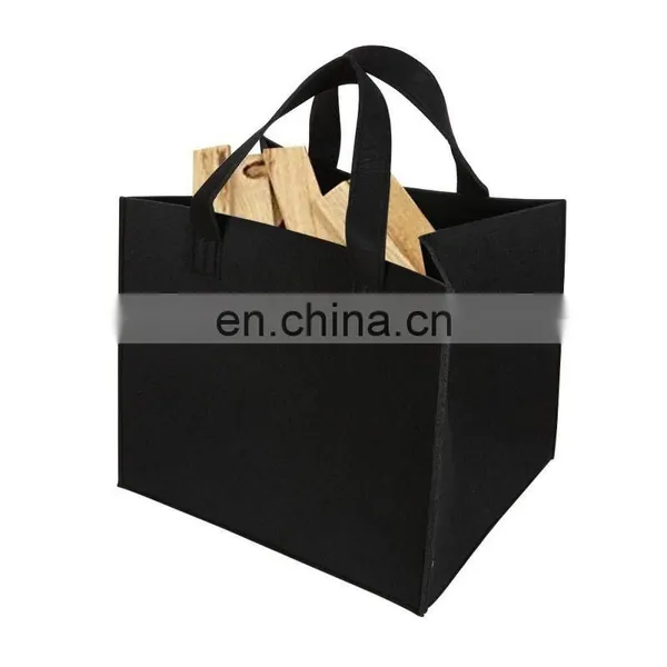 5mm Thick Felt Fireplace Bag 36 x 42 x 34 cm for Firewood photo-3