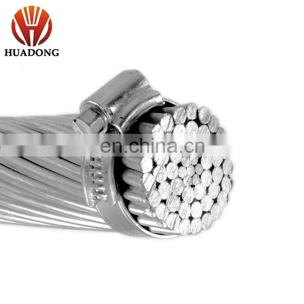 Huadong Best Price Bare Aluminum Power Cable AAC Wire for Electric Distribution photo-2