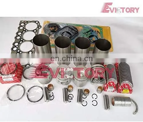 for Mitsubishi 4D33T 4D33-T 4d33 Engine Gasket Bearing Piston Liner Con Rod photo-4