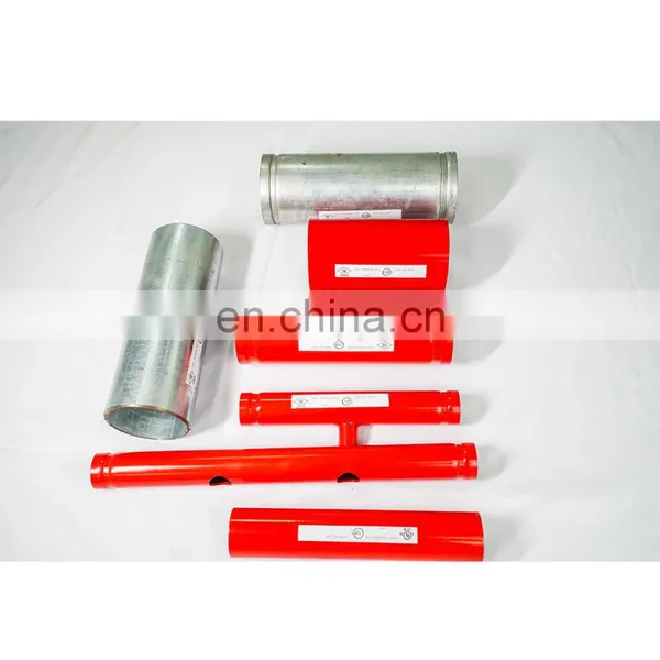 we Supply A135 1'' Red Powder Coated Grooved Fire Fighting Seamless Pipe photo-4