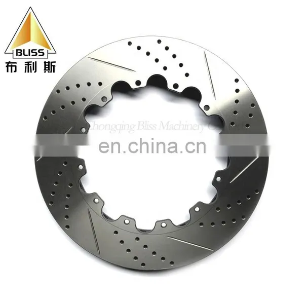 Car Modified Disc Brake System Ap Racing 5200 Front High Carbon Disk 300Mm 330Mm 343Mm 345Mm photo-2
