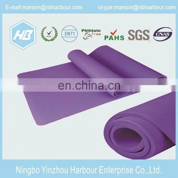 Extra Thick ECO Friendly NBR Yoga Mat / NBR Exercise Mat photo-3