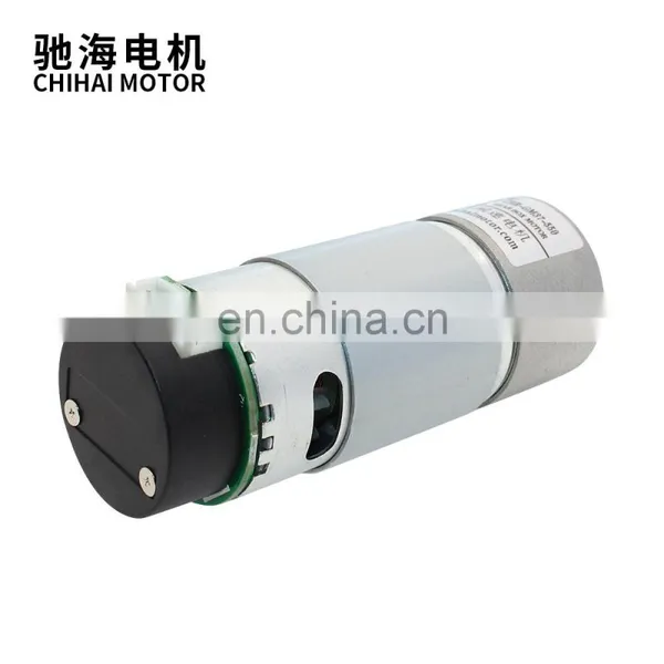 ChiHai Motor CHR-GM37-550ABHL 37mm Eccentric Shaft Output High Torque Gear Reducer Gearbox With 17PPR Encoder Motor for DIY photo-5