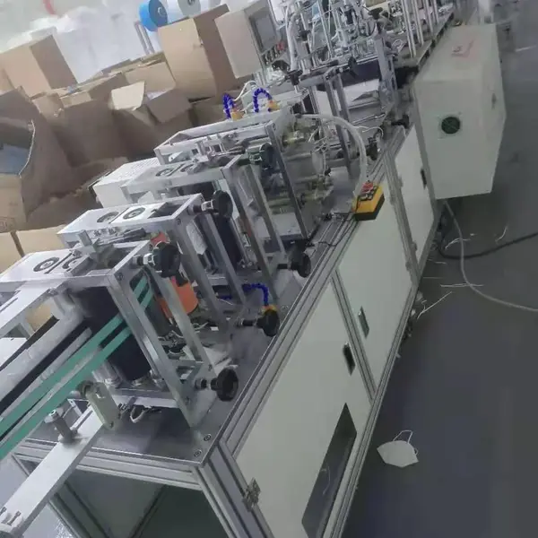 High Efficiency 3d High-speed Mask Machine Automatic N95 Cup Mask Machine photo-3
