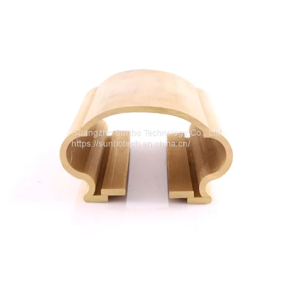 Golden Color Extruded Brass Bar Brass Handrail photo-2