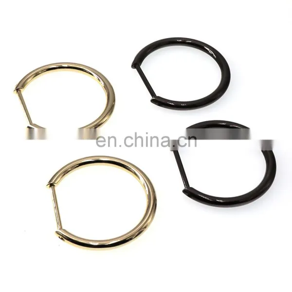 Detachable Handbag Leather Shoulder Hand Bag Purse Strap Belt Screw Metal D Ring Buckle photo-4