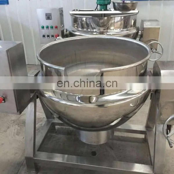 1000L Commercial Electric Cooking Pot With Mixer photo-5