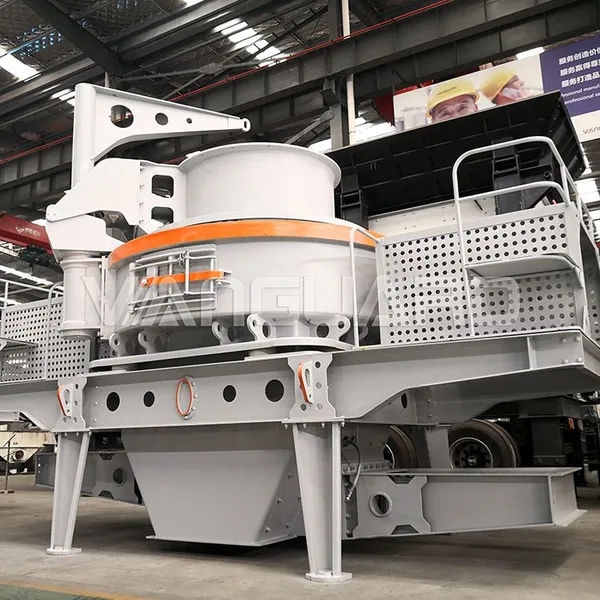 High Efficiency Vertical Shaft Impact Fine Sand Gravel Crusher For Construction photo-4