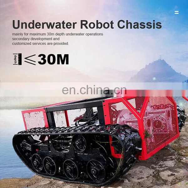 230KG UGV Under Water Robot Chassis For Sewage Pipe photo-4