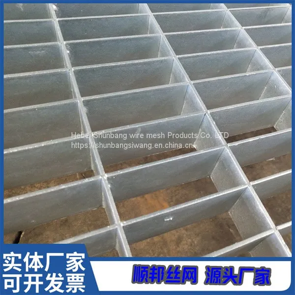 Composite Galvanized Steel Grating Plate Heavy Duty Stainless Steel Grating Platform Steel Grating Hot Galvanized Steel Grating Plate photo-4