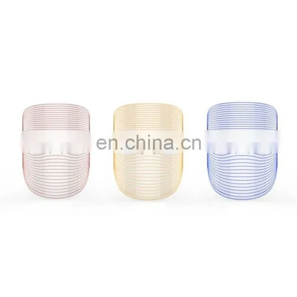 3 Color LED Light Photon Face Neck Rejuvenation Skin Facial Therapy Wrinkle photo-5