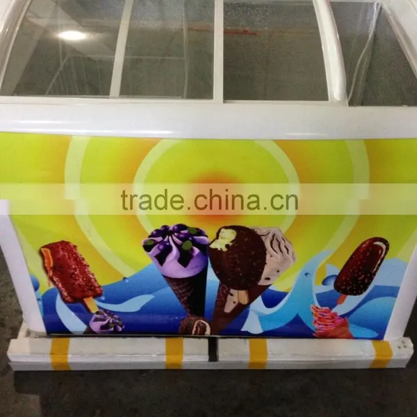 Supermarket Ice Cream Refrigerated Showcase Refrigerator photo-4