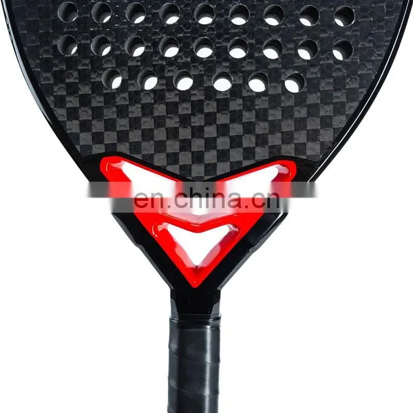 Hot Sale Custom Professional 3k 12K 18k Carbon Fiber Padel Tennis Rackets Padel Rackets photo-5