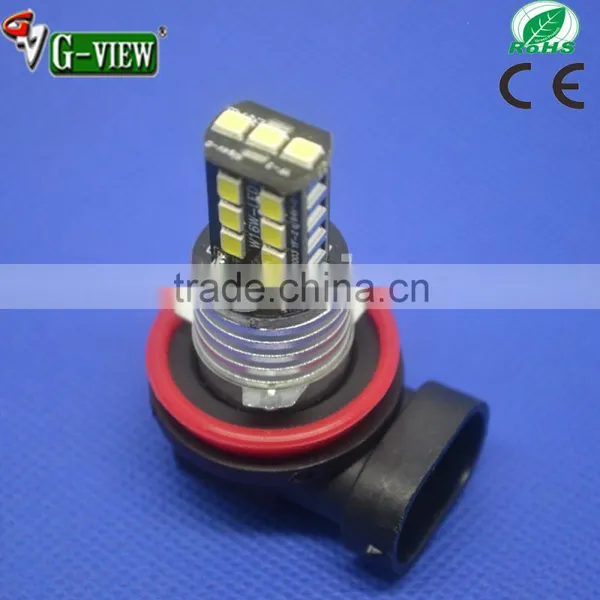 Auto Canbus Fog Bulb H11 Led no Error Lighting 12v H11 2835 15smd photo-3