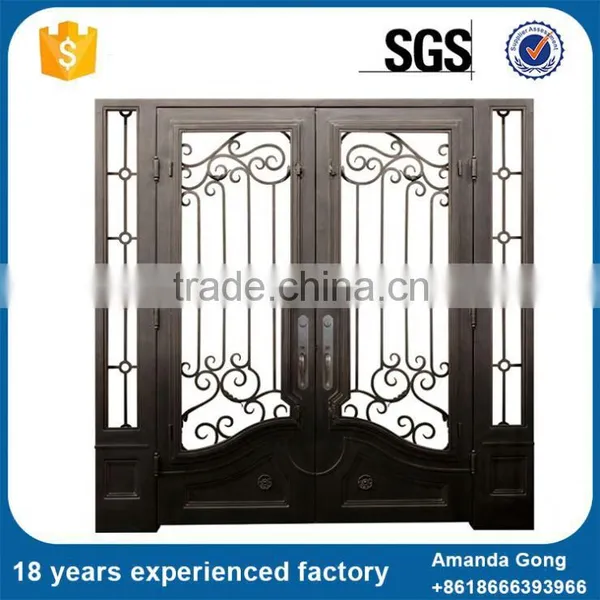 Quality And Quantity Assured Wrought Iron Fence Front Door photo-5