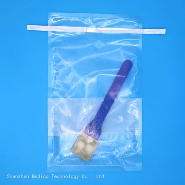 Large Square Head Disposable Medical Sponge Stick Sampler for Environmental Sampling photo-5