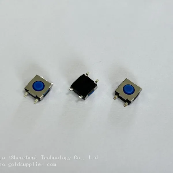 Silent Switch 6 * 6 * 3.0mm Waterproof Patch Foot Extension Button Switch, Long-life Silicone Button photo-4