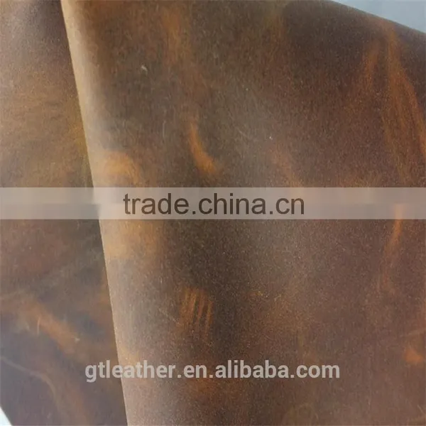 Genuine Crazy Horse Leather Supplier in China photo-5