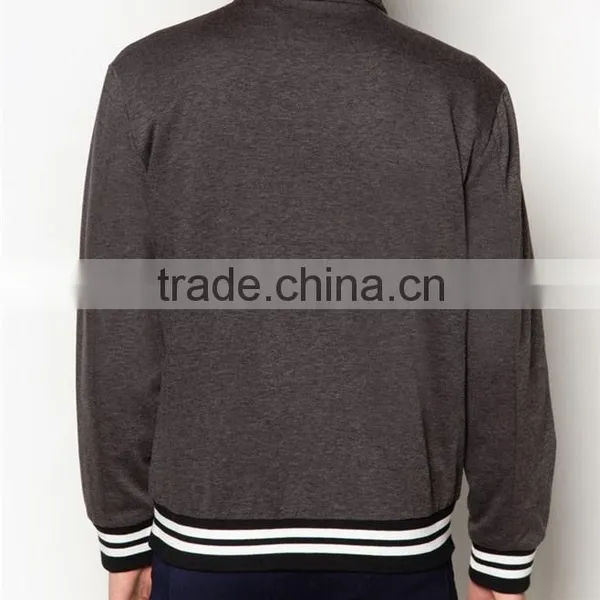 2016 Plain Latest Fashion Jackets for Men With Special Ribbing photo-5