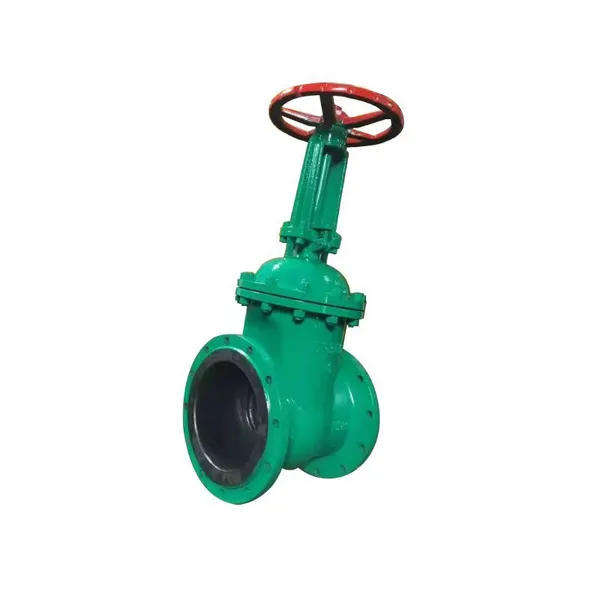 Z41J Flange Lined Rubber Gate Valve Manual Lined Rubber Gate Valve Pipeline Lined Rubber Gate Valve photo-3