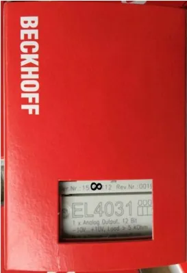 BECKHOFF EL4031 EtherCAT Terminal 1-Channel Analog Output Module ±10V 12-Bit Industrial Automation I/O Terminal photo-5