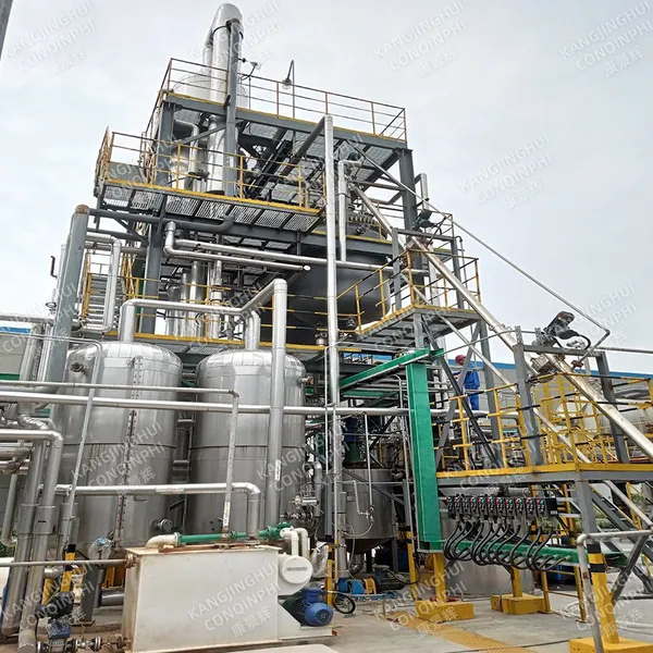 Multi-Effect Evaporator With 316L Stainless Steel Construction for Corrosive Liquids photo-4