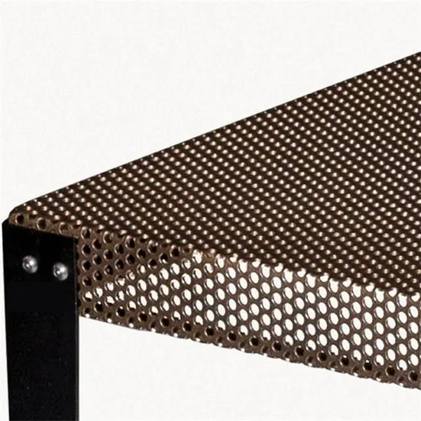Stainless Steel Wire SS 304 Perforated Mesh Screen Plate With Round Holes Corrosion Resistant Silver 0.8-100mm Aperture photo-3