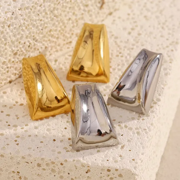 Stainless Steel Stud Earrings, 4mm Cubic Zirconia Set, 304 Stainless Steel, Clearance Wholesale photo-4