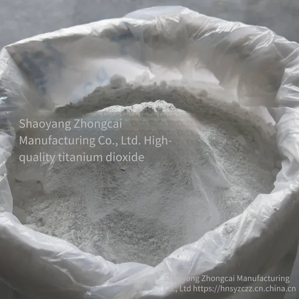 Supply of Rutile Titanium Dioxide of Export Grade, National Standard and Top-quality Products Produced in Hunan